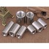 Dreneco Round Connector Nuts, Stainless Steel Coupling Nut (M3×6×5mm,5 pcs)