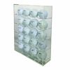 Longridge 20 Ball Perspex Golf Ball Display - Clear