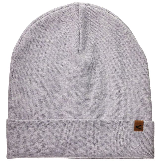 camel active Damen 306570/6M57 Beanie-Mütze, Heather Grey, OS