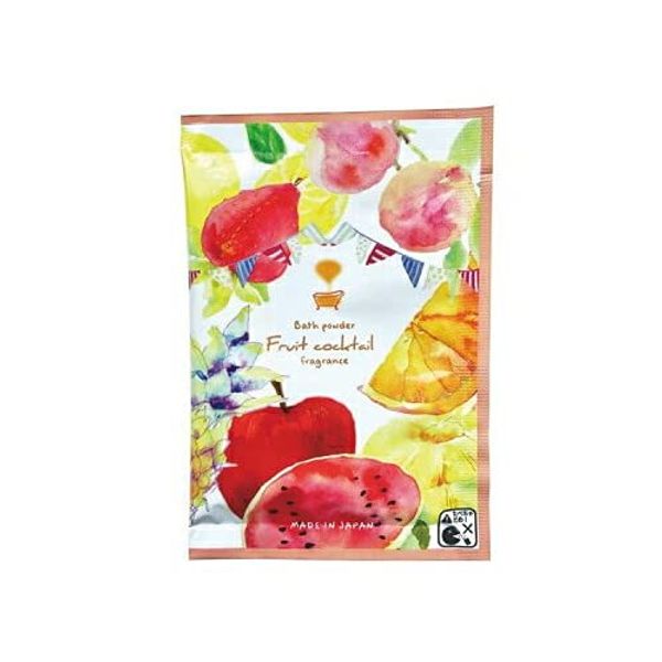 Bath Salt, Herbal Extra "Fruit Cocktail Scent", 0.7 oz (20 g) x 100 Packets Set