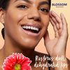 Blossom Scented Moisturizing and Hydrating Shimmer Sparkle Lip Oil, Infused with Real Flowers, 3g, Coconut
