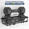 5 Pack/Set Shower Caddy Adhesive Shower Organizer for Bathroom Storage & Kitchen