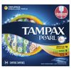 Tampax Tampons Pearl Triple Pack 34 Count Unscented 18 Regular+8 Super+8 (2 Pack)