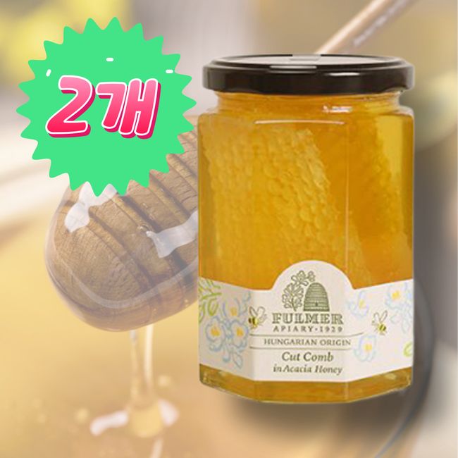 Hungarian Acacia Honeycomb Honey Acacia Honey Honey Raw Honey 500g 2ea, Acacia Honey Honeycomb Honey 2ea