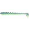 Keitech SW35450 Swing Impact Electric Blue & Chartreuse, 3.5"