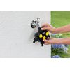 Kärcher 2.645-200.0 3-Way Tap Adapter, Schwarz
