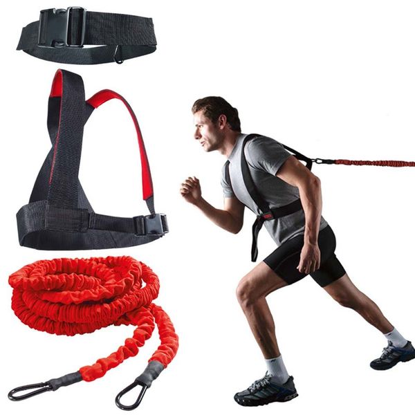 YNXing Load Strength Training Set Explosive Power Training Resistance Rope Enhance Strength Speed and Muscle … (2m Kit)