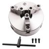 20cm 3 Jaw 8" Self Centering Lathe Chuck for CNC Drilling 3-M10 Mounting Thread