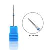 Acycoin2A 2pcs Needle Shaped Cuticle Cleaner Carbide Nail Drill File Bit (A)