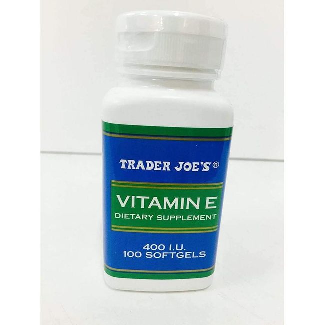 Trader Joe's Vitamin E 400iu 100 Softgels