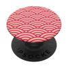 Vintage Pink Sakura Koinobori Fish Scale Pattern PopSockets Swappable PopGrip