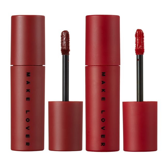 Makelover Matte Revolution Lip Tint Vintage Chili 4.4g + Rose Wine 4.4g