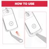 OBYJCA Ring Doorbell Removal Tool, Video Doorbell (2024 Release) Key Replacement Tool, Secure Removal Key Tool, Ring Doorbell Key Release Tool