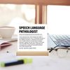 Nurawo Acrylic Speech Language Pathologist Desk Decor, 4 x 4 Inches
