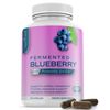 Fermented Blueberry Powder Supplement - 60 Capsules