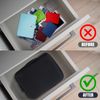 Cretosou Document Box with Lock Certificate Folder, Large Capacity Multi-Layer Certificate Organiser Expanding File Folder, Portable File Storage Bag for Certificates Passport Cards