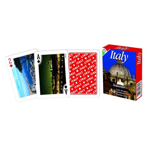 Modiano Poker Italia Red