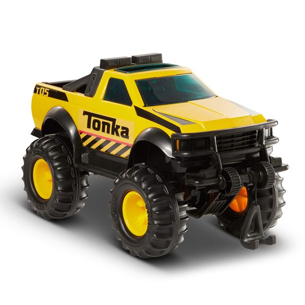 Funrise Tonka Steel 4x4 Pickup Truck Vehicle, Yellow