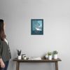 Navy Minimal City Map of Phoenix Wall Decal, Phoenix Artwork