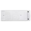 Masterplug TN-MP Two Socket Trailing Socket with Power Indicator, without Plug and Cable, 13 Amp, White, 16.5 cm*2.6 cm*6.0 cm
