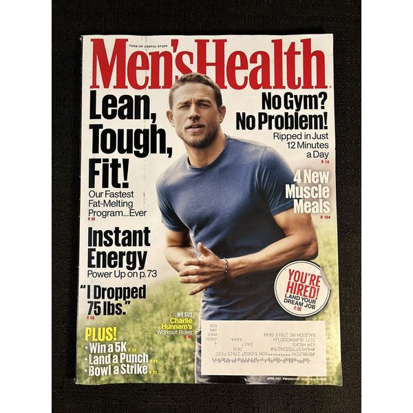 Men’s Health magazine April 2017 damaged