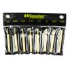 Wheeler 8 Piece Brass Punch Kit for Precision Work Ideal for Gunsmithing DIY
