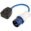 Draper 17573 Adaptor Lead, 230 V, Multi-Colour, 16-13 A