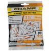 CHAMP Tee System Bamboo Tees 38mm (Large Pack) 90 Tees.
