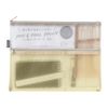 Midori 53357006 Multi Pouch, Pen & Tool Pouch, B5, Mesh, Beige