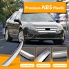 Chrome Front Upper Grille Molding Trims Set 3Pcs For Ford Fusion 2010 2011 2012