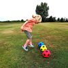 Foam Football, Size 5, Blue+Red+Yellow