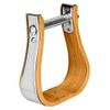 WEAVER Leather Wooden Bell Stirrups 3in Tread