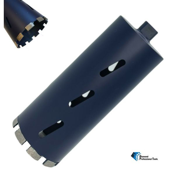 5" Dry Diamond Core Bits for Concrete Asphalt Brick Block Stone 5/8"-11 Arbor