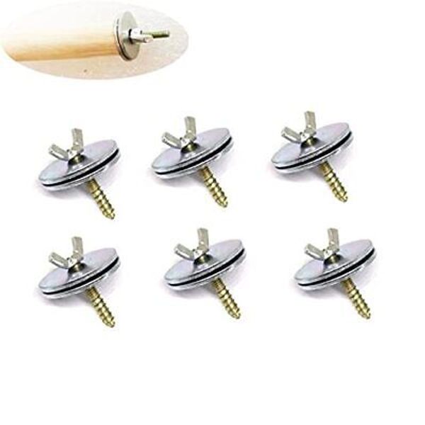 6 Set Nuts and Screws to Make Bird Perches Nut Screw Mount Kits for Building