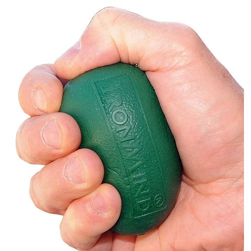 Green IronMind EGG (soft): Put This Potent Hand Strengthening, Stress Reduction, Rehabilitation and Active Rest Tool in the Palm of Your Hand