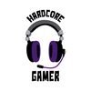 CafePress Hardcore Gamer Sticker (Rectangle 10 pk)