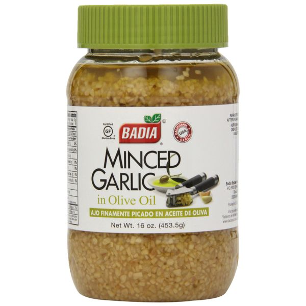 Badia Spices inc Spice, Minced Garlic/Oil, 16 Ounce