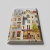 SnazzySwitch Village Storefronts Decorative Light Switch Cover - Single Toggle Wall Plate