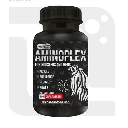 Aminoacid Booster for Roosters Aminoplex100 tab, Vitamina para Gallos