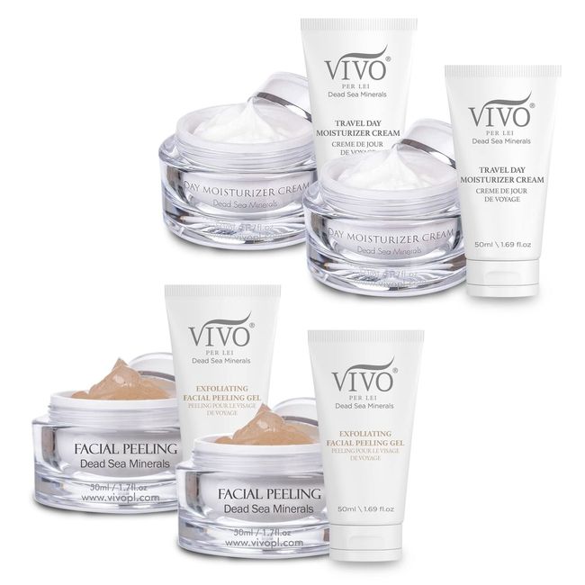 Vivo Per Lei 2 Pcs. Day Cream & 2 Pcs. Facial Peeling by Vivo Per Lei