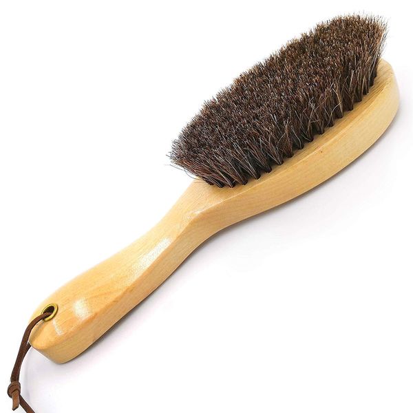 Clothes Brushes Coat Knit Suit Brushes All-Purpose Horse Hair Brush Clothes Shoes Clothes Hat Futon Coat Cashmere Wool Brush Pilling Bag Leather Products for Dust Cleaning Antistatic Pollen