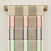 100% Cotton Traditional Terry Roller Towel - Red Stripe