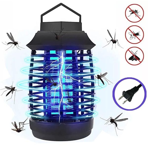 Electric Mosquito Insect Killer Fly Bug Zapper LED Light Trap Pest Control Lamp