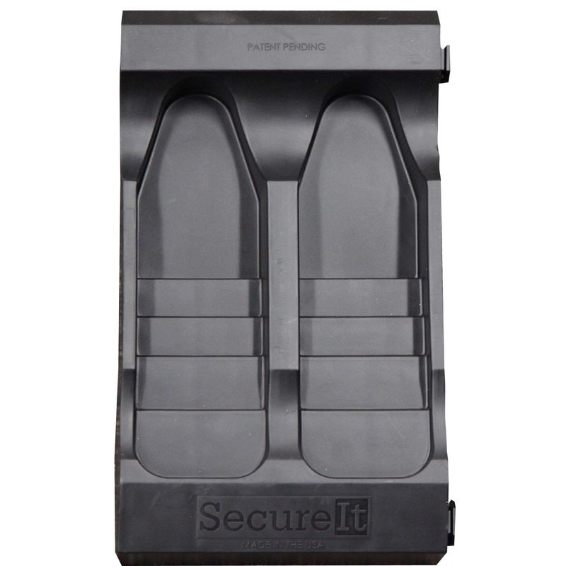 SecureIt Gun Storage Stock Base: Interlocking Base Holds 2 Rifles ...