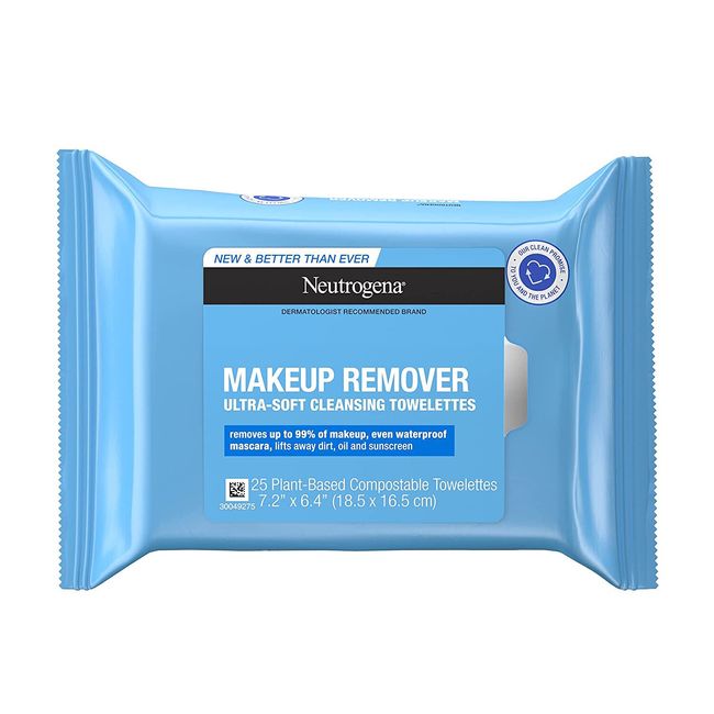 Neutrogena Makeup Remover 25 Ultra-Soft Cleansing Towelettes 070501051054VL