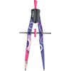 Maped Bow Precision System Fancy Compass (Assorted Colours), purple or blue, 291013