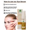 Eye Serum for lines & wrinkles & dark circles and puffiness anti ageing Instant eye bags remover for Crows Feet Fine Lines Collagen Booster