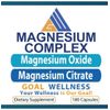 MAGNESIUM OXIDE CITRATE COMPLEX 500MG 180CAPS NO ADDITIVES