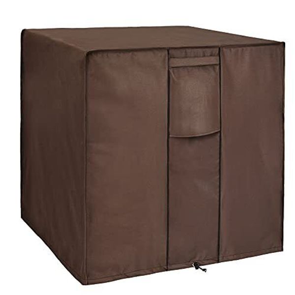 BRIVIC Air Conditioner Covers for Outside Unit Winter AC Covers for Outside Fits