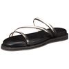 Liberty Doll 4121 Women's Flat Clear Cord Sandals, multicolor